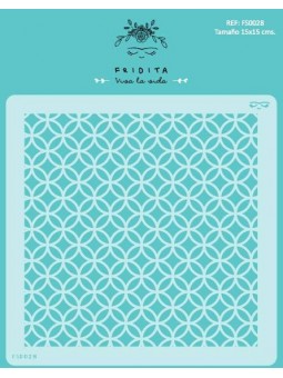 HIDRAULICO - STENCIL 15X15CM