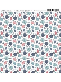 SET PAPELES - AUTUMN PUMPKINS by CHIDO