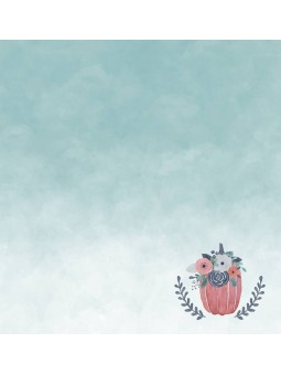 SET PAPELES - AUTUMN PUMPKINS by CHIDO