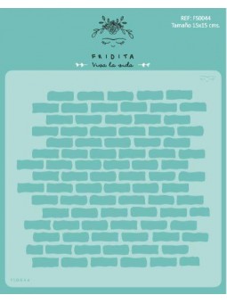 LADRILLO - STENCIL 15X15CM