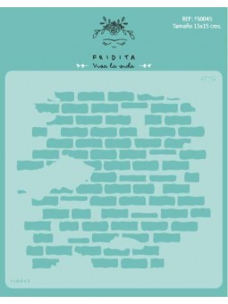 MURO - STENCIL 15X15CM