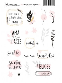 CLEAR STIKERS sueña en grande