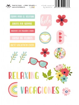 FRESH SEASON´S CLEAR STICKERS