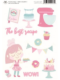 SWEET PINK CLEAR STICKERS