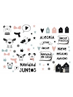 Die cuts Navidad en casa