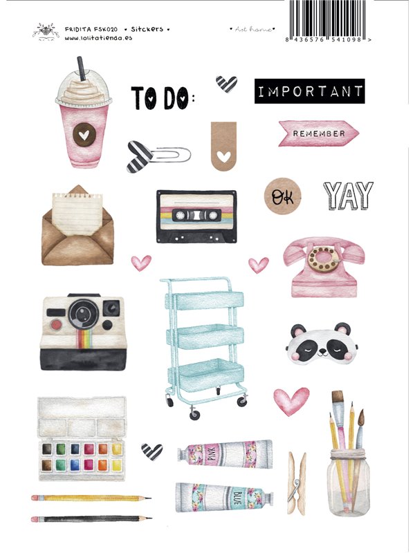 copy of CORONAS FLORALES CLEAR STICKERS