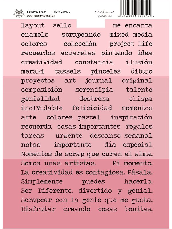 copy of CORONAS FLORALES CLEAR STICKERS