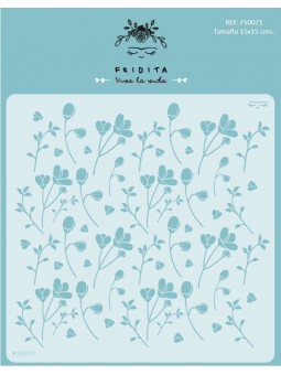 FLORECE FLORES - STENCIL...