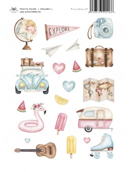 STICKERS - WANDERLUST