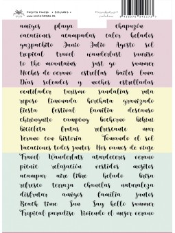 STICKERS - WANDERLUST PALABRAS