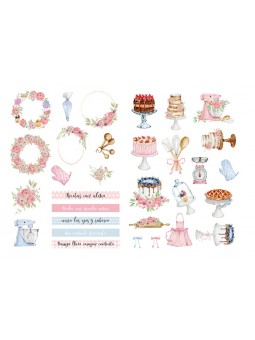 DIE CUTS - SWEET BAKERY