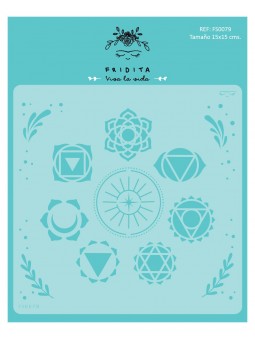 MYSTIC - STENCIL 15X15CM...