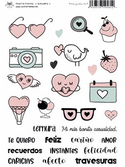 STICKERS CASTELLANO - ¡ME GUSTAS TÚ!