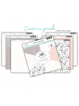 SET PAPELES DECOUPAGE -...