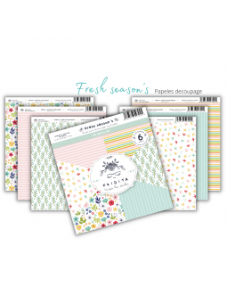 SET PAPELES DECOUPAGE -...