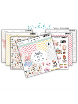 SET PAPELES DECOUPAGE -...