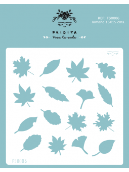 Stencil 15x15cm IKIGAI -1