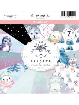 Set de papeles 8x8 EMUNÁ