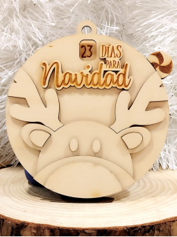 Reno dias para Navidad