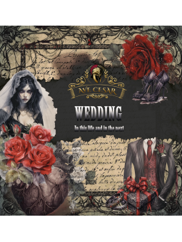 PAPEL DE SCRAP - WEDDING