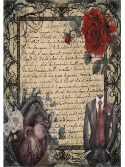 Papel de arroz - Carta de Amor